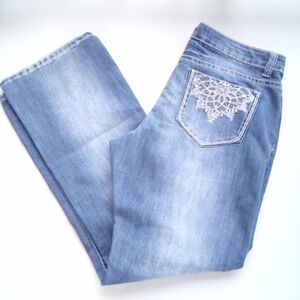 ND Weekend Women’s Embroidered Bootcut Jeans - Size 12